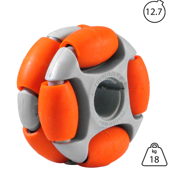 rotacaster-48mm-double-65a-medium-polyurethane-roller-12.7mm-keyed-bore