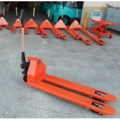 Picture of Super Narrow Pallet Jack 340mm Width Stock Sydney