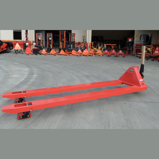 Picture of 2.4m 685mm Width Extra Long Pallet Jack