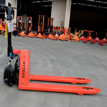 Picture of Semi-Electric 1.5Ton Narrow Pallet Jack