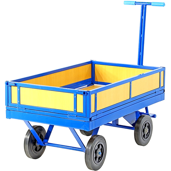 Picture of Wagon Platform Truck Trolley (with sides) 700 Kg Capacity