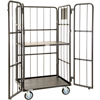 Picture of Heavy Duty Security Cage Trolley with Doors 500Kg Capacity (Matt Black)