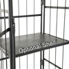 Picture of Heavy Duty Security Cage Trolley with Doors 500Kg Capacity (Matt Black)