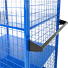 Picture of Mesh Cage Trolley with Sheet Metal Shelves 500 Kg Capacity