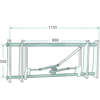 Picture of Weldable 2500kg Blank Euro Hitch Tractor Fork Frame