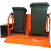 Picture of Forklift Hydraulic Sideway Double Wheelie Bin Tipper