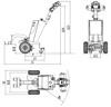 Picture of Electric Tug 1000kg 24V 20AH Li-Ion