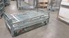 High Side Pallet Cage Stillage Castor Wheels