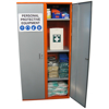 Picture of PPE Storage Cabinet 2 Door with Hanging Rail